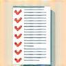 Icono de checklist para auditoría